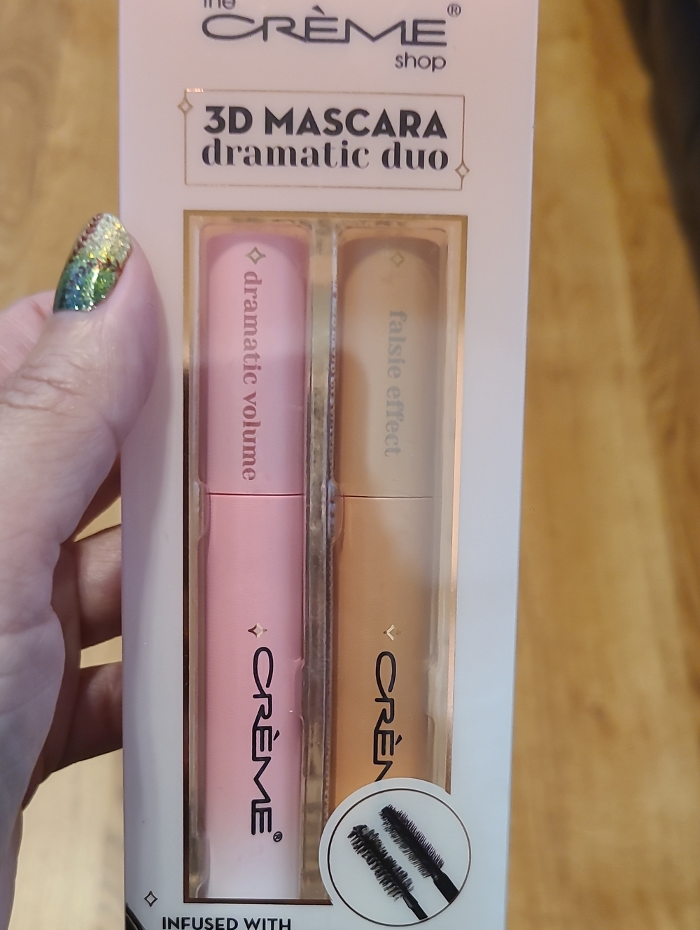 The Crème Shop 3D Mascara Dramatic Duo NIB - Picture 2 of 6